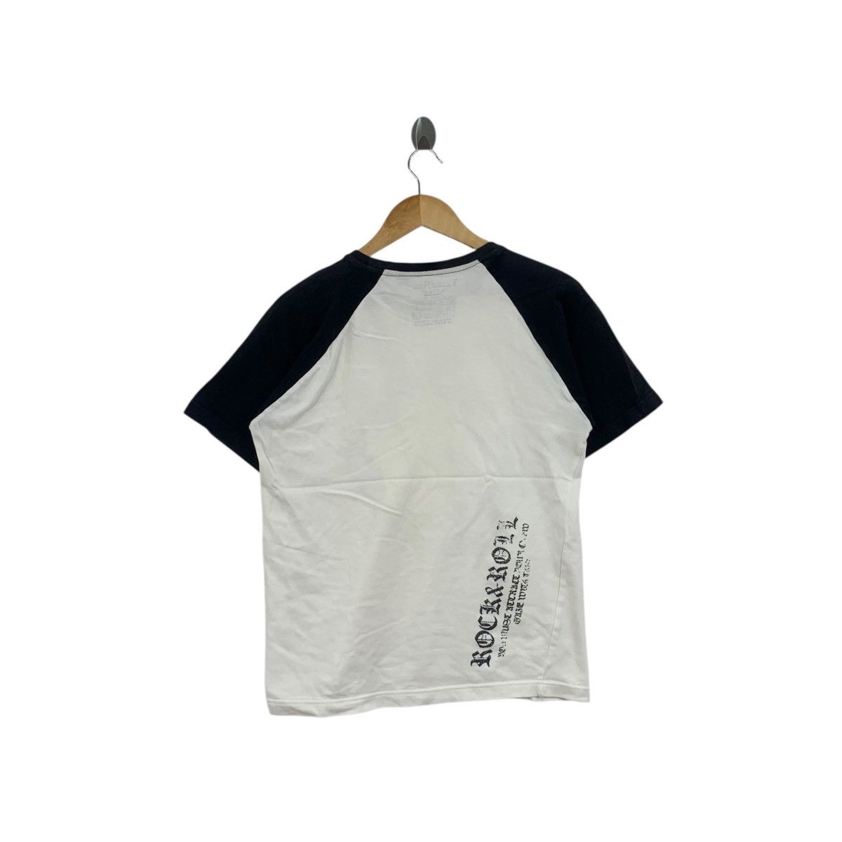 Other THIRD ROW STYLE Skull Guns Old English Text Tee Shirt Top Size L / US 10 / IT 46 - 7 Thumbnail