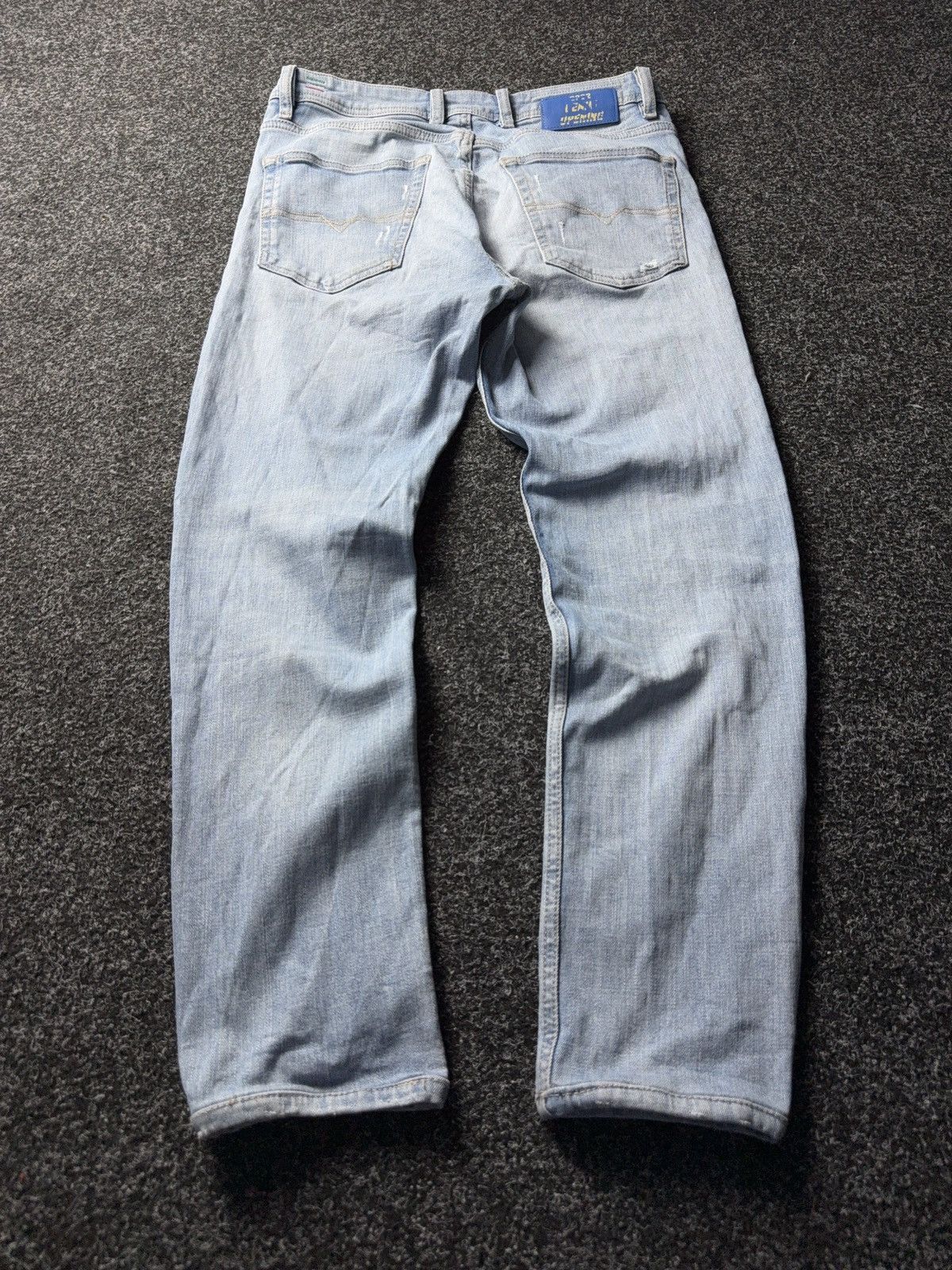 Diesel Luxury 00s Diesel Skinny Light Wash Jeans Y2K Made in Italy Size US 31 - 11 Thumbnail