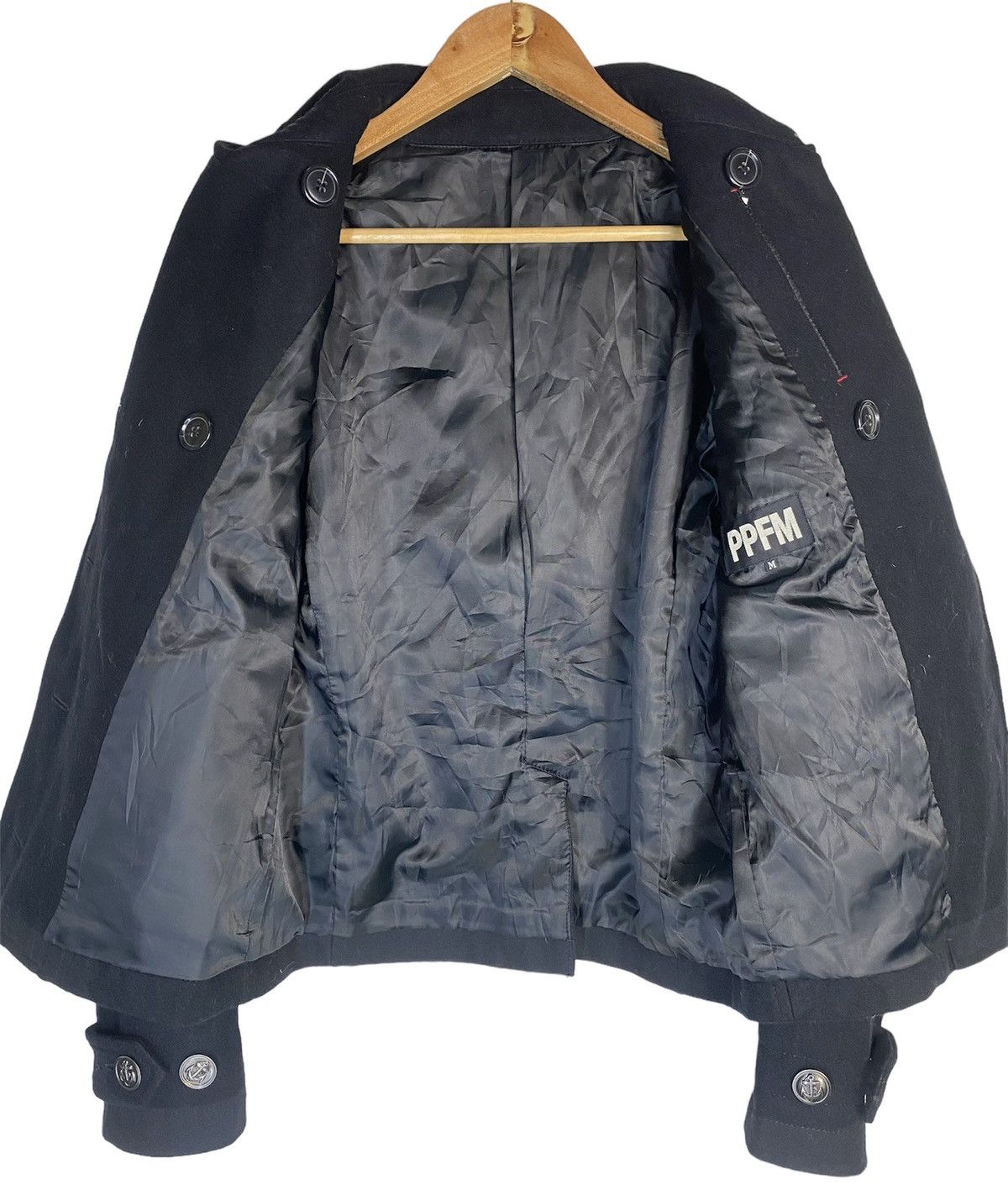 Japanese Brand × Vintage Vintage PPFM DOUBLE BREASTED JACKET Size M / US 6-8 / IT 42-44 - 3 Thumbnail