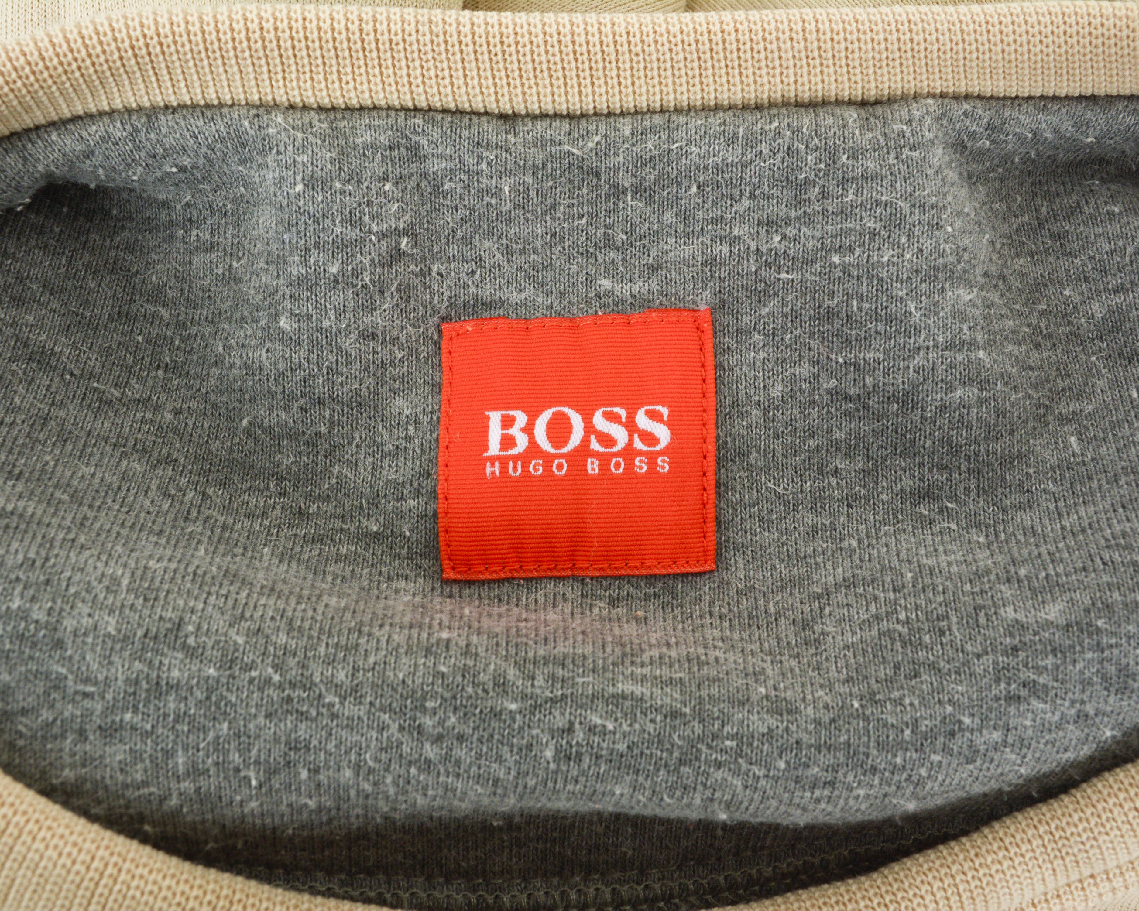 Hugo Boss Orange Mens S Crew Neck Pullover Sweater Cotton Sweatshirt Size US S / EU 44-46 / 1 - 6 Thumbnail