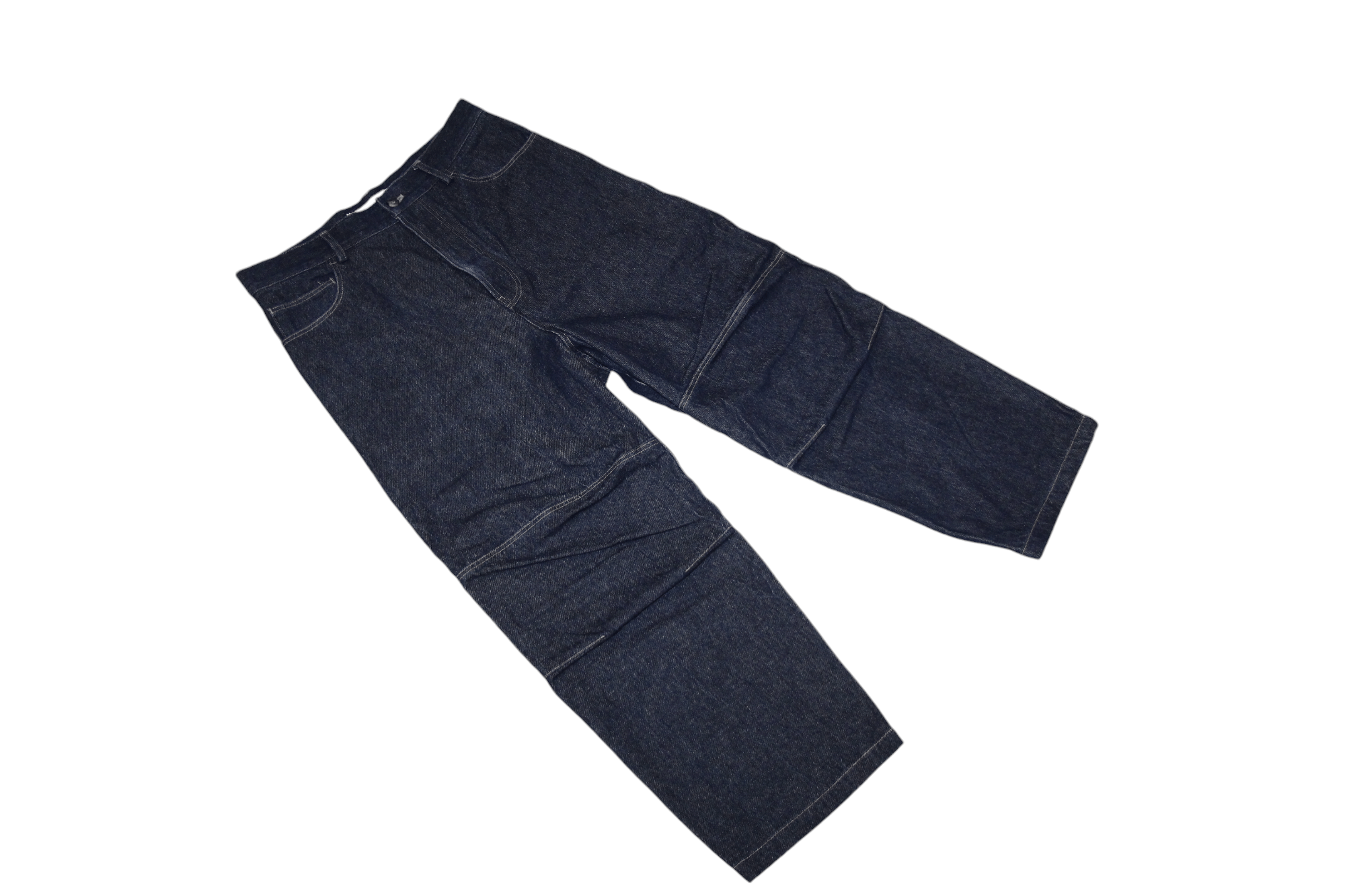 Forme D'Expression Forme 3'3204322896 5 pocket denim button-fly baggy pants Size US 30 / EU 46 - 15 Thumbnail