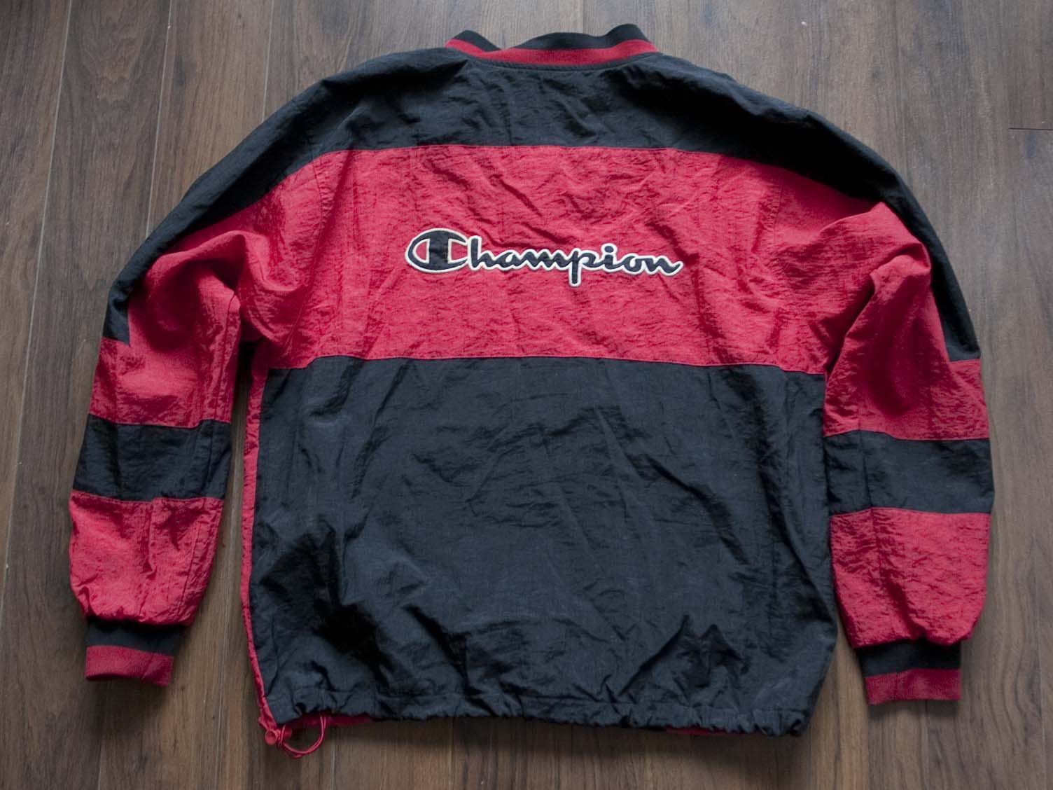 Champion × Vintage Champion Windbreaker Jacket Big Logo Vintage Size M Size US M / EU 48-50 / 2 - 3 Thumbnail