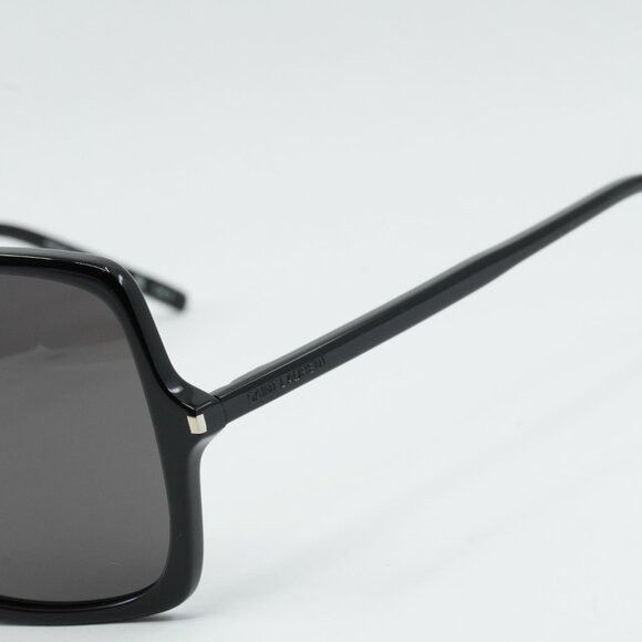 Saint Laurent Paris 🕶️ New Saint Laurent SL591 001 Sunglasses - Black Frame Size ONE SIZE - 4 Thumbnail