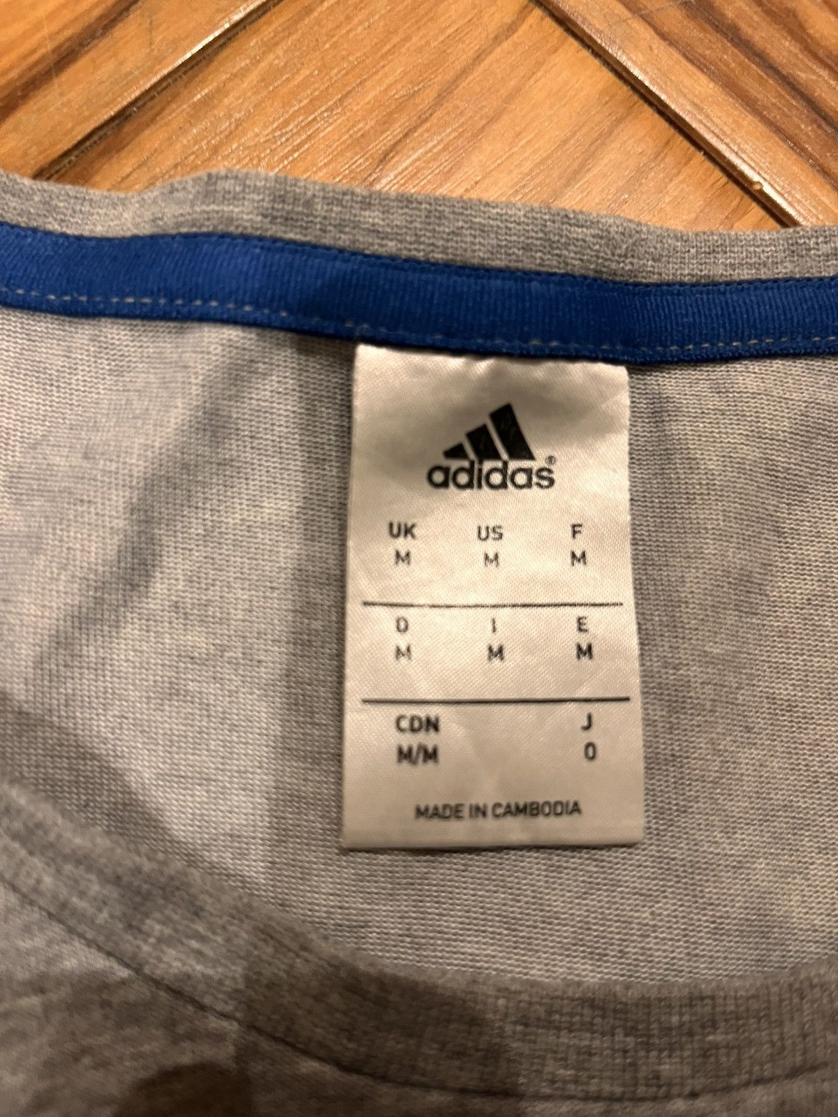 Adidas Adidas Men’s Grey Graphic T-Shirt – Size M Size US M / EU 48-50 / 2 - 4 Thumbnail