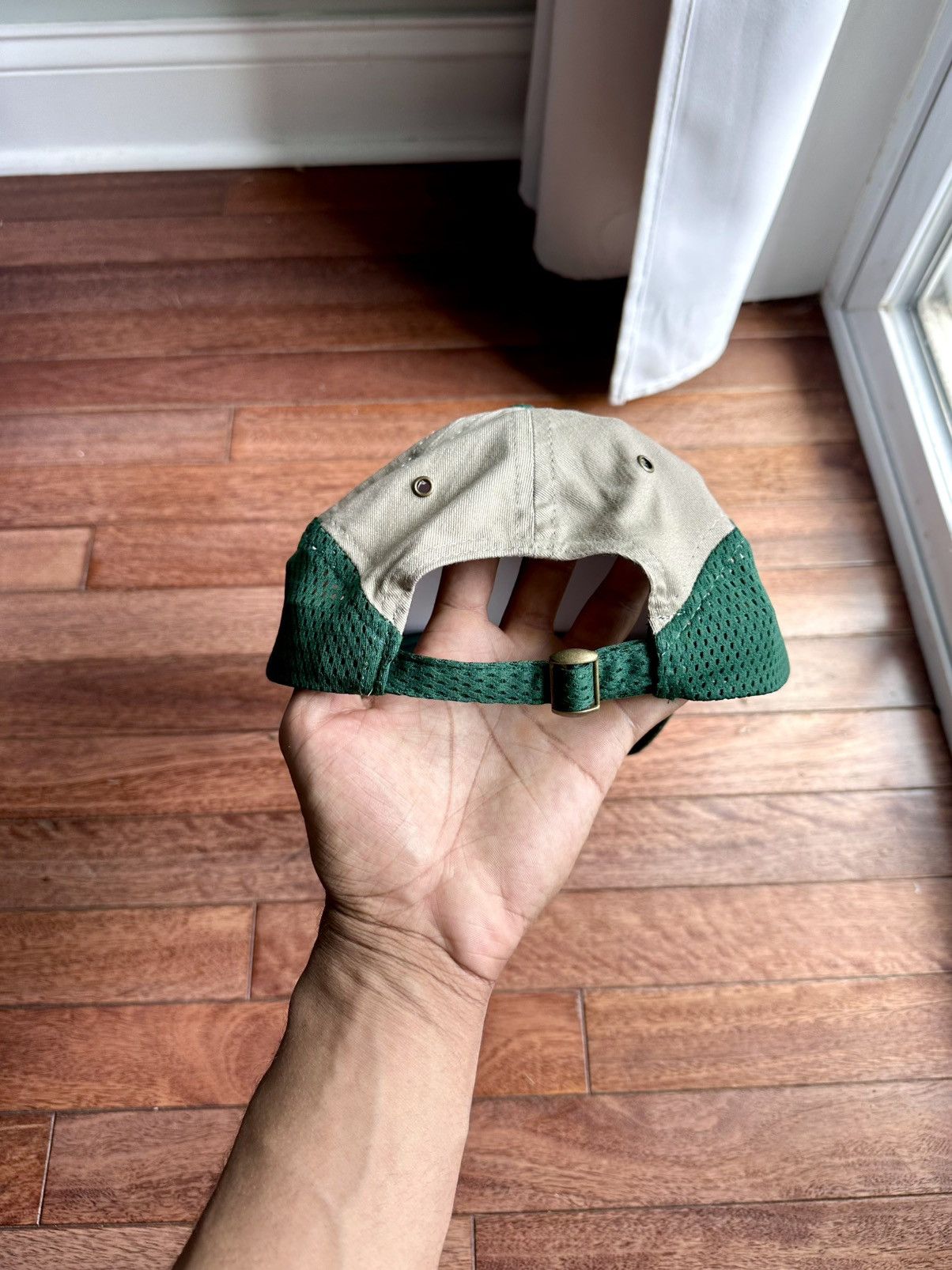 HIDDEN Hidden Two Tone Racer Cap - green Tan Size ONE SIZE - 4 Thumbnail