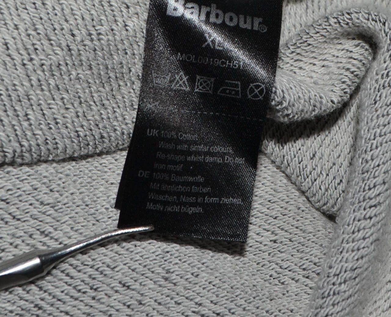 Barbour Barbour international Sweatshirt Crewneck Logo Size XL Size US XL / EU 56 / 4 - 8 Thumbnail