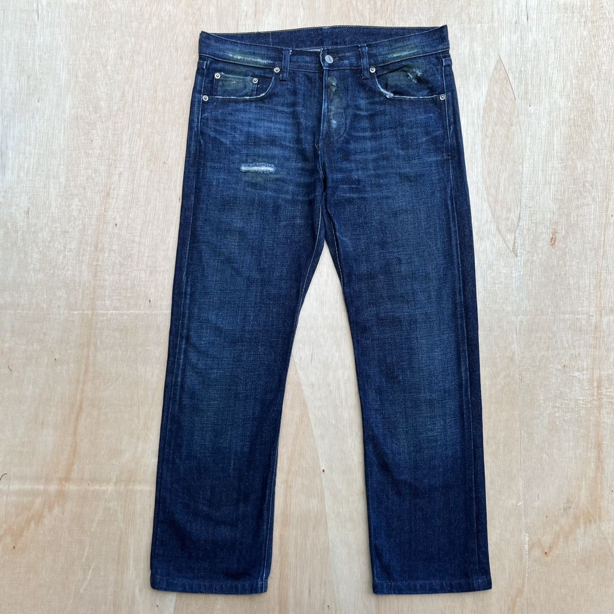 Ksubi KSUBI STIPPY DEE DEE SELVEDGE DISTRESSES DENIM Size US 32 / EU 48 - 1 Thumbnail