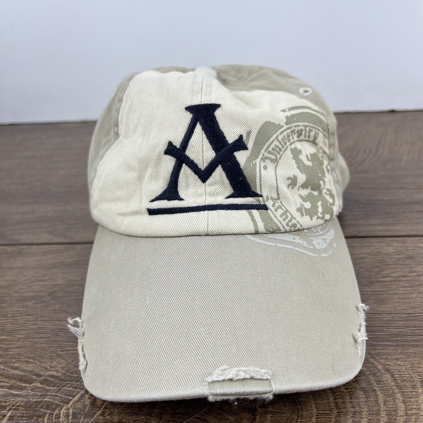 Other University Architect Hat Tan Brown Hat Adjustable Tan Adult Size ONE SIZE - 4 Thumbnail