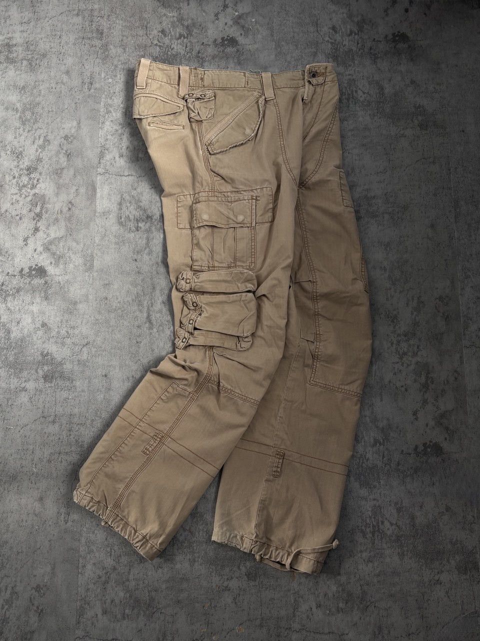 Polo Ralph Lauren Polo Ralph Lauren Vintage Paratrooper Military Pant Cargo Size US 33 - 1 Thumbnail