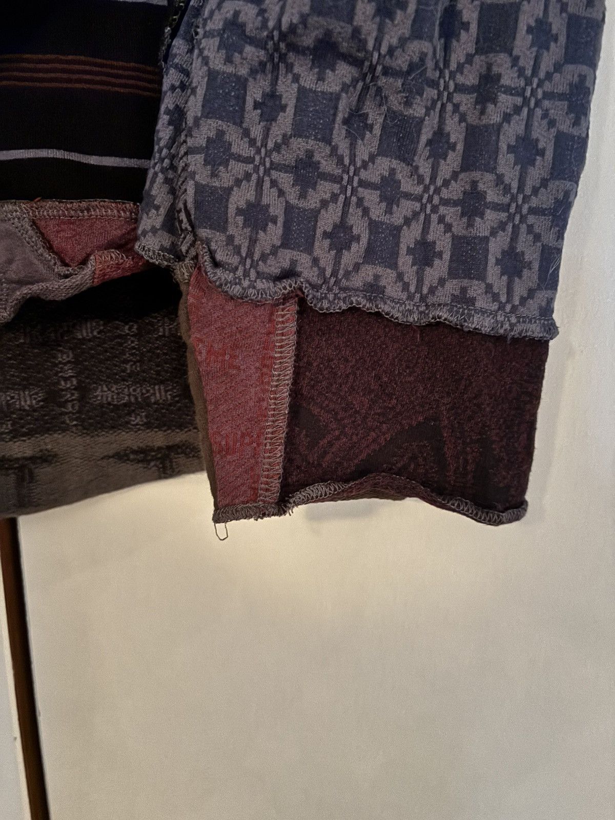 Supreme Supreme Patchwork Jacquard Long-sleeve Top Size US S / EU 44-46 / 1 - 10 Thumbnail