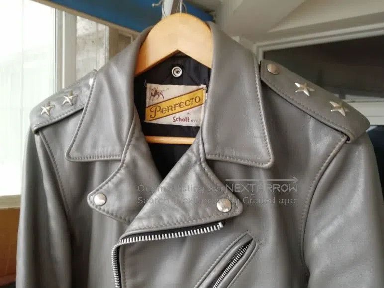 Schott Schott Leather coat Size US XXS / EU 40 - 1 Thumbnail