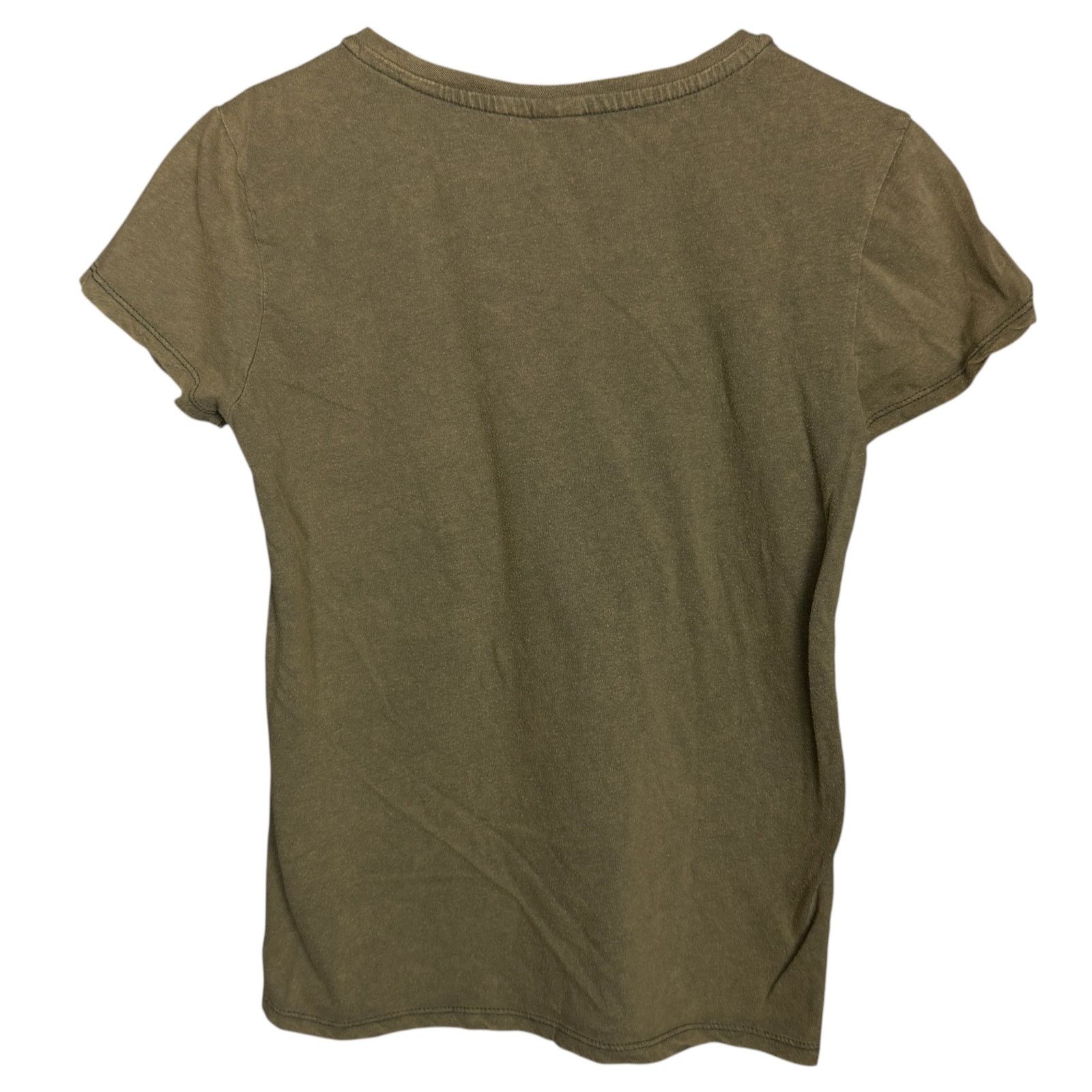 AC/DC AC/DC Green S/S Rock Metal Fitted T-Shirt Women's Small Size S / US 4 / IT 40 - 3 Thumbnail