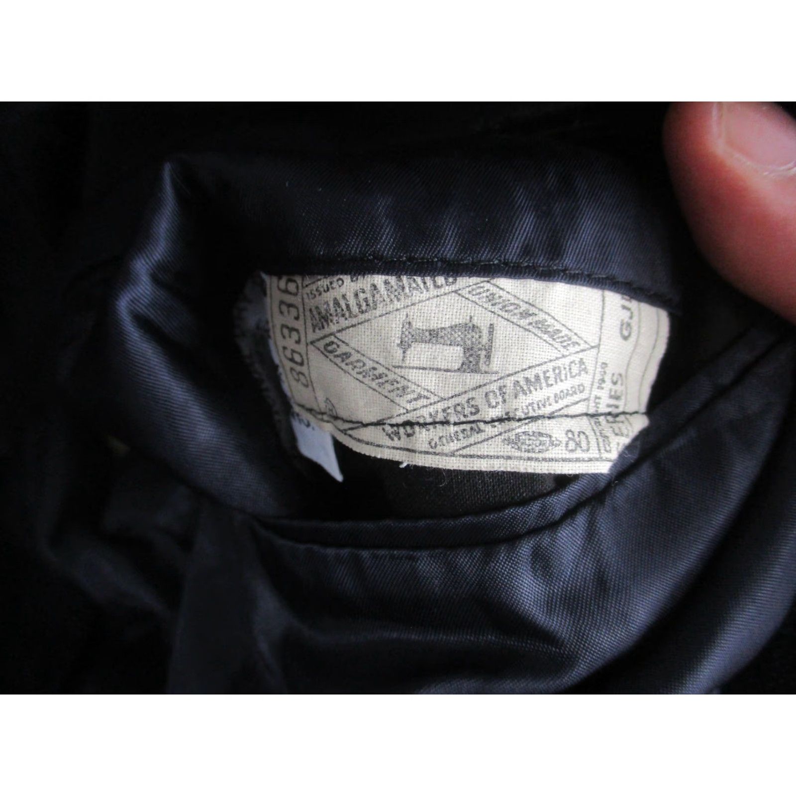Brooks Brothers VINTAGE Brooks Brothers Blazer Mens 37L Blue Pinstripe 2 Button Jacket USA 80s Size 36R - 5 Thumbnail