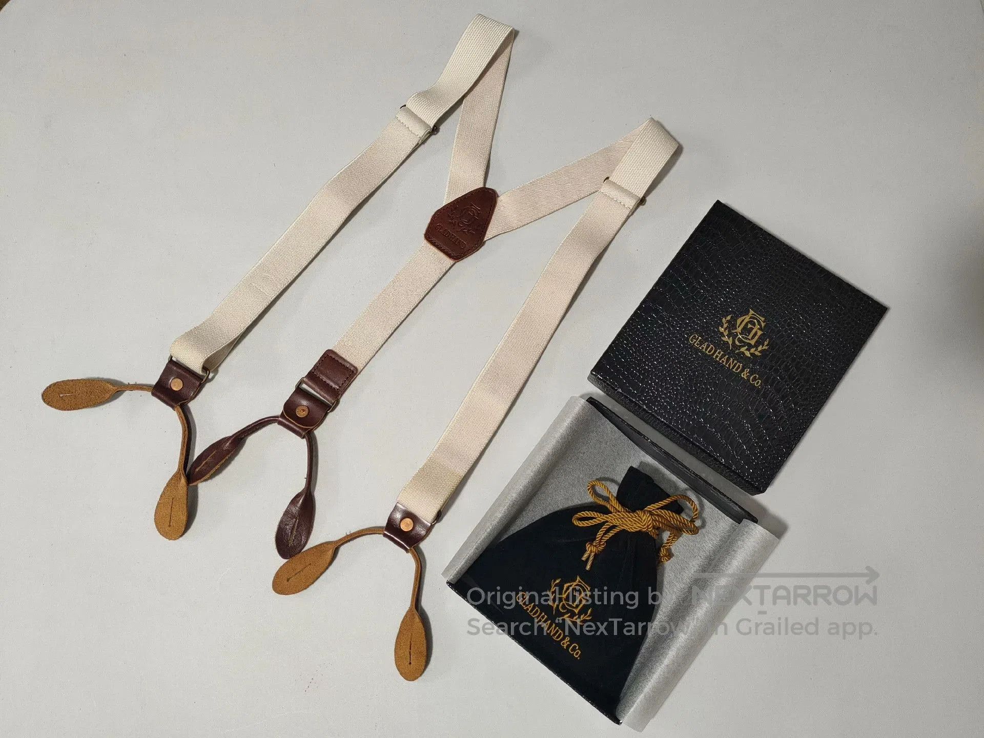 Other Gladhand 30s Vintage Suspenders. Size ONE SIZE - 1 Thumbnail