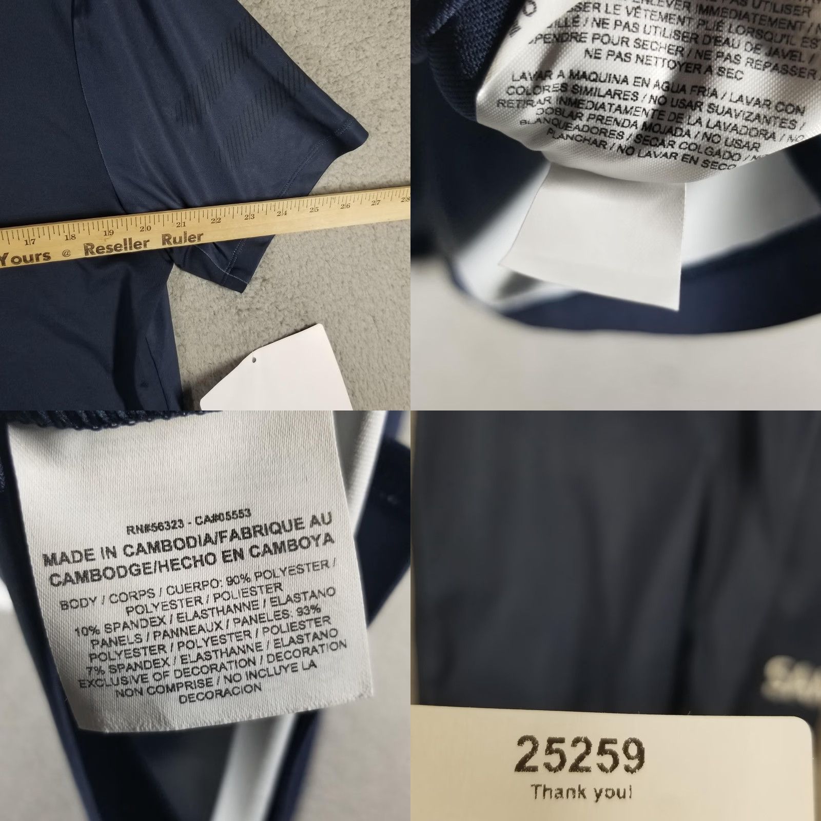 Nike Nike Golf Dri-FIT Polo Shirt Mens Medium Blue Performance Swoosh AH5546 Sample Size US M / EU 48-50 / 2 - 8 Thumbnail