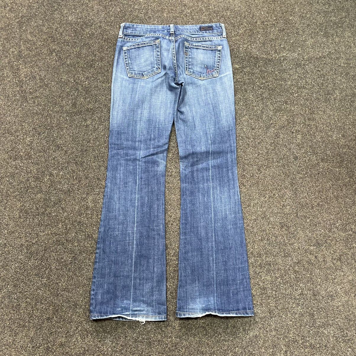 Vintage Vintage Y2K Baggy Wide Leg Distressed Flared Jeans Skate 30 Size US 30 / EU 46 - 4 Thumbnail