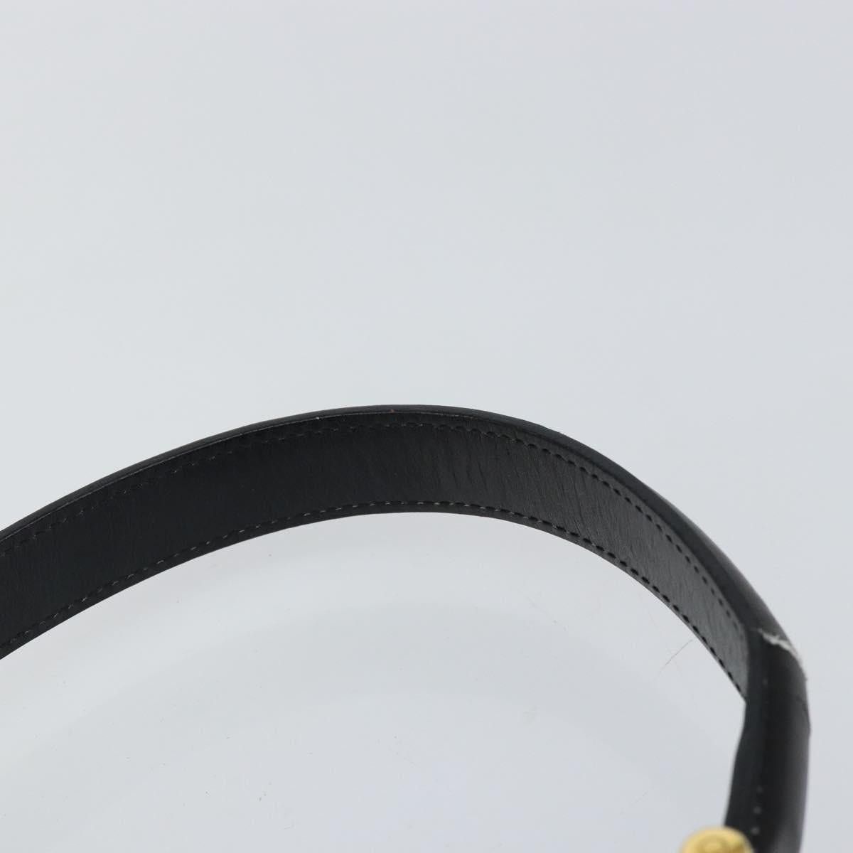 Celine CELINE Hand Bag Leather Black Gold Size ONE SIZE - 8 Thumbnail