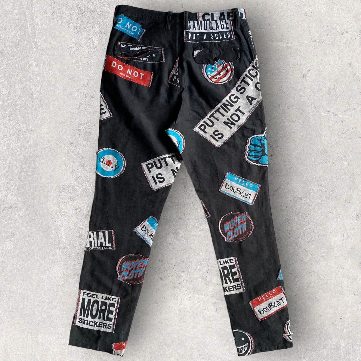 Doublet Doublet SS16 Jacquard Woven Sticker Pant Size US 30 / EU 46 - 5 Thumbnail