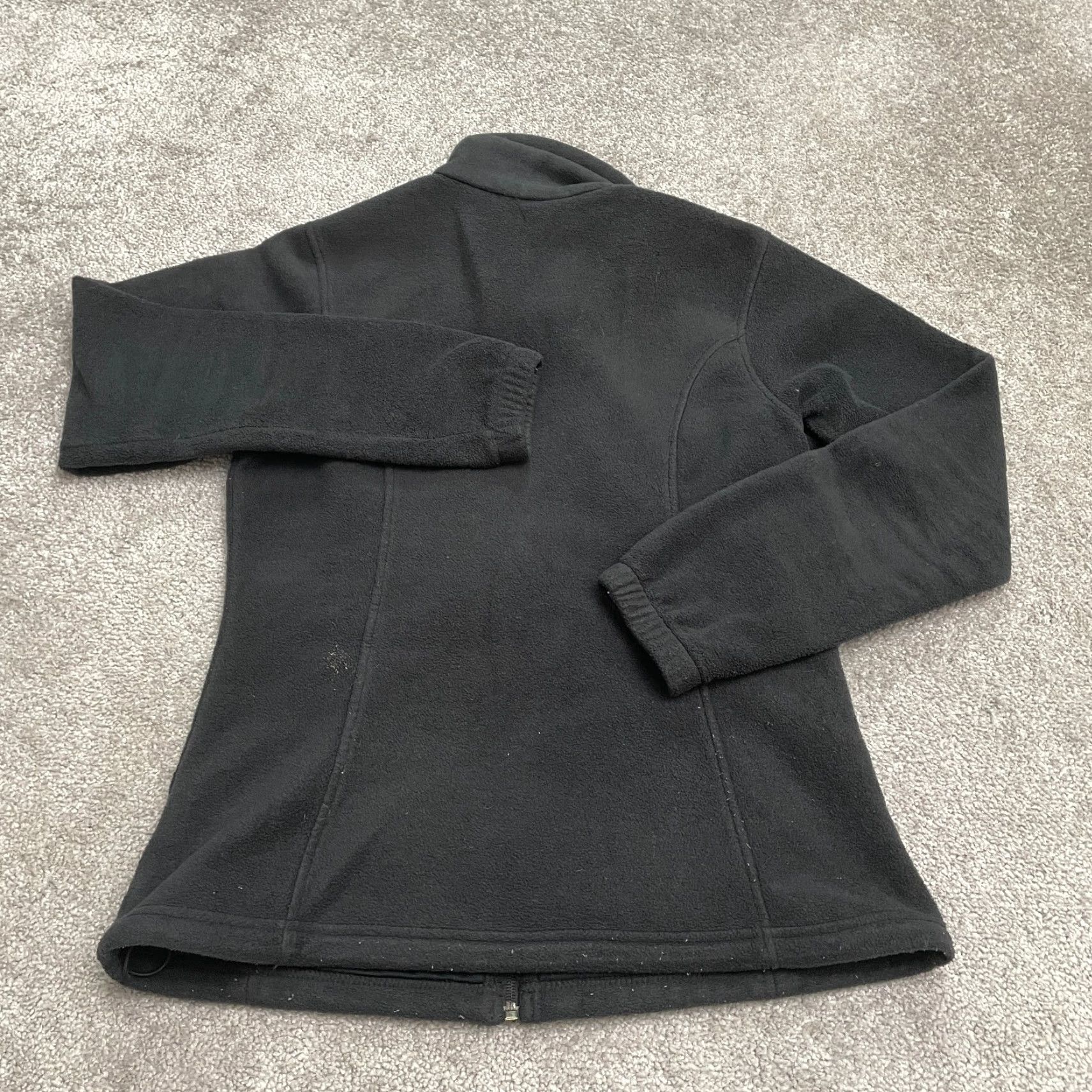 Vintage Columbia Jacket Women S Black Full Zip Benton Springs Fleece Outdoor Hiking Pockets Logo Zipper Size S / US 4 / IT 40 - 2 Thumbnail
