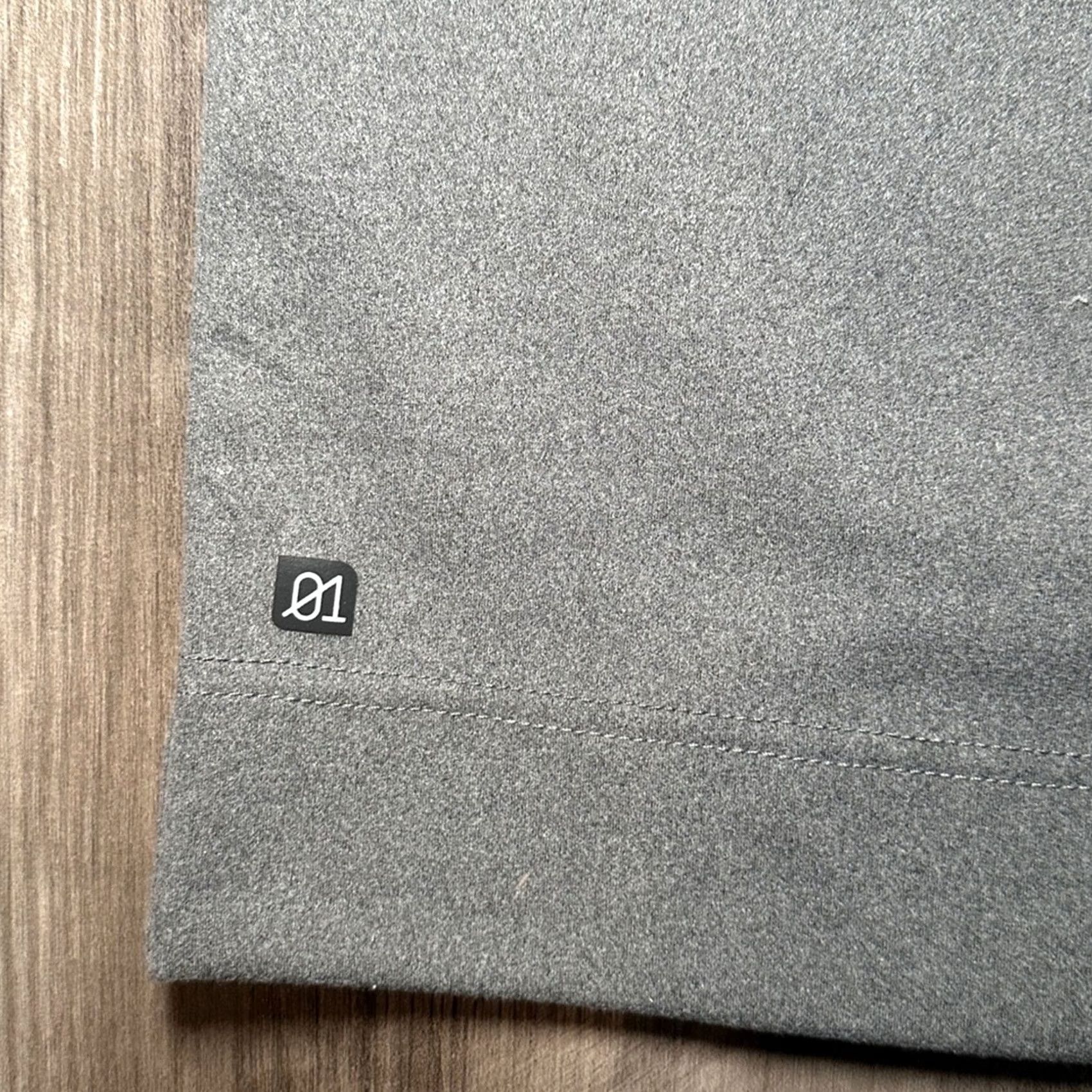 Vintage 01.Algo Alfred Lounge Performance Quick Dry Quarter Zip Pullover 2XL Hoodie Gray Mens Regular 2XL Pullover Hoodie 01.Algo Size US XXL / EU 58 / 5 - 5 Thumbnail