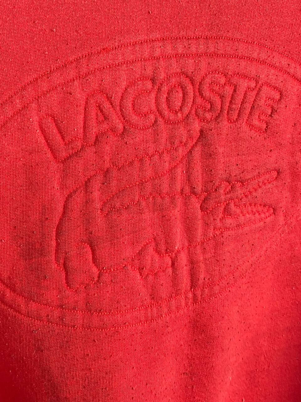 Lacoste × Vintage Vintage Lacoste Made In France Big Logo Sweatshirt Baggy Size US M / EU 48-50 / 2 - 4 Thumbnail