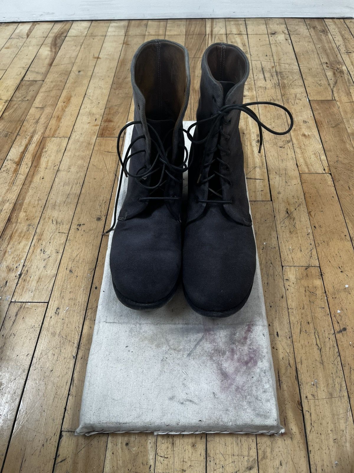 A1923 A diciannoveventitre cotton canvas boots Size US 9.5 / EU 42-43 - 2 Thumbnail