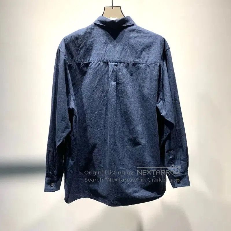 Dior Dior Blue Cotton Long Sleeve Shirt . Size US L / EU 52-54 / 3 - 8 Thumbnail