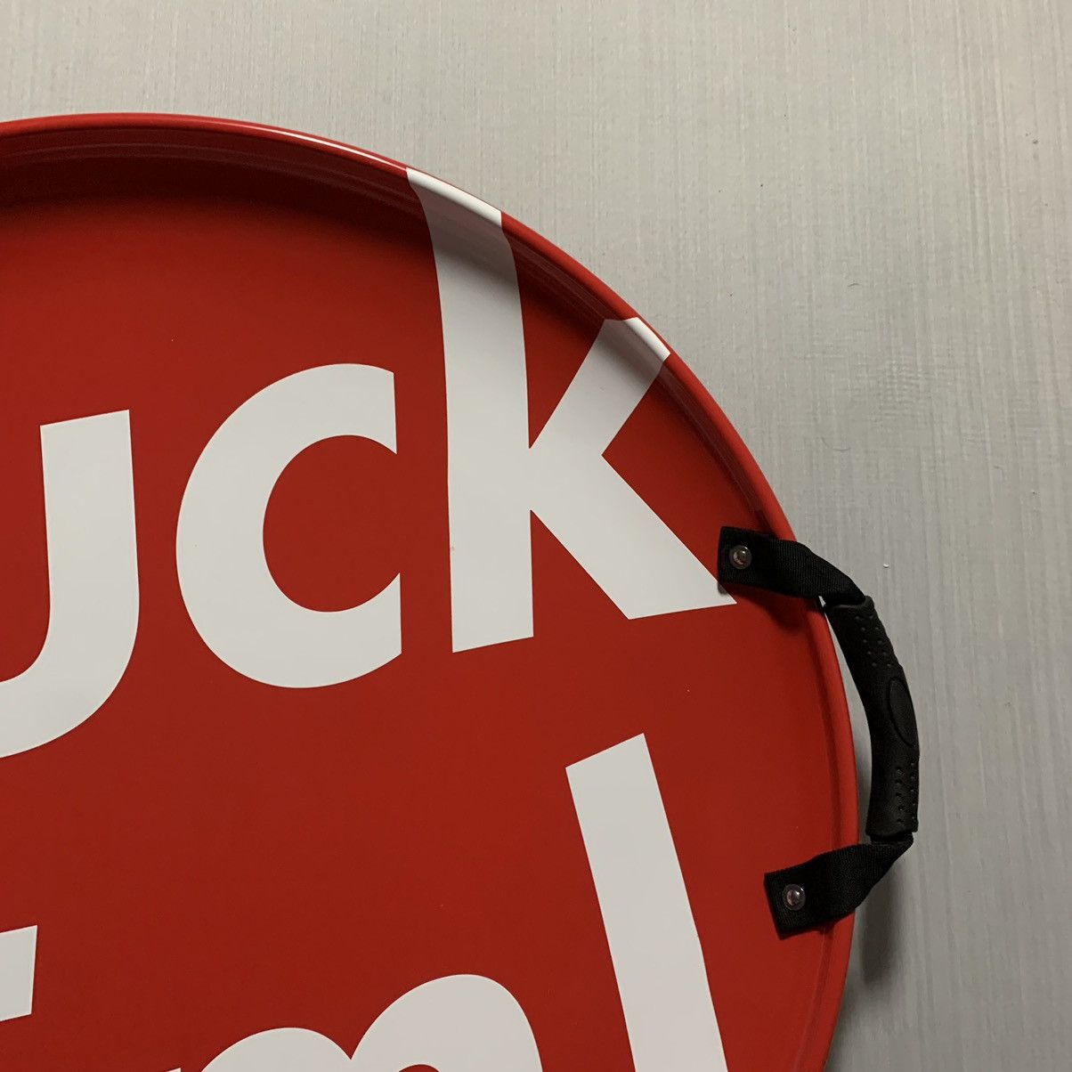 Supreme Supreme Large Fuck Em! Red Sled Size ONE SIZE - 4 Thumbnail