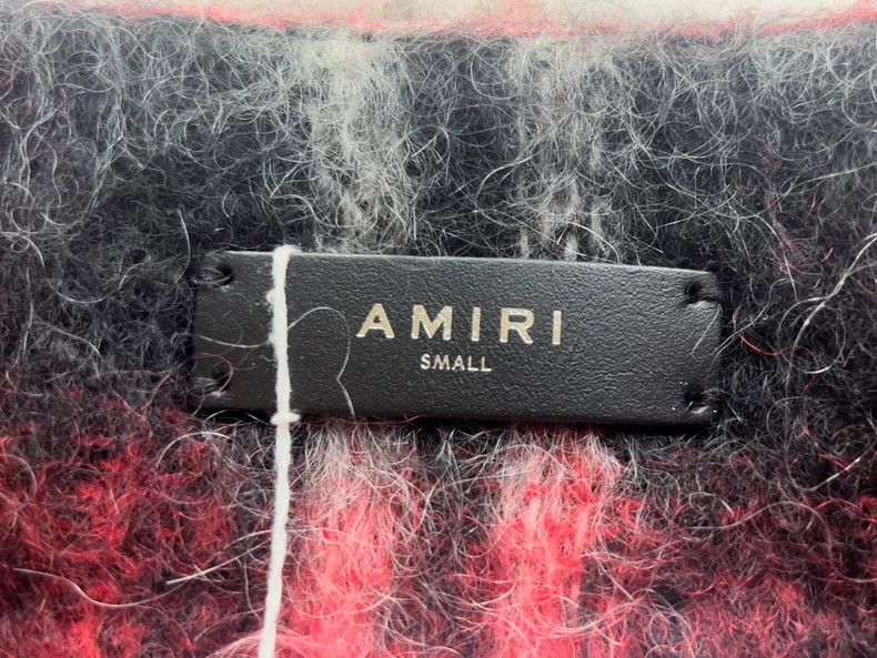 Amiri Amiri red and black sea horse fur coat Size US S / EU 44-46 / 1 - 4 Thumbnail