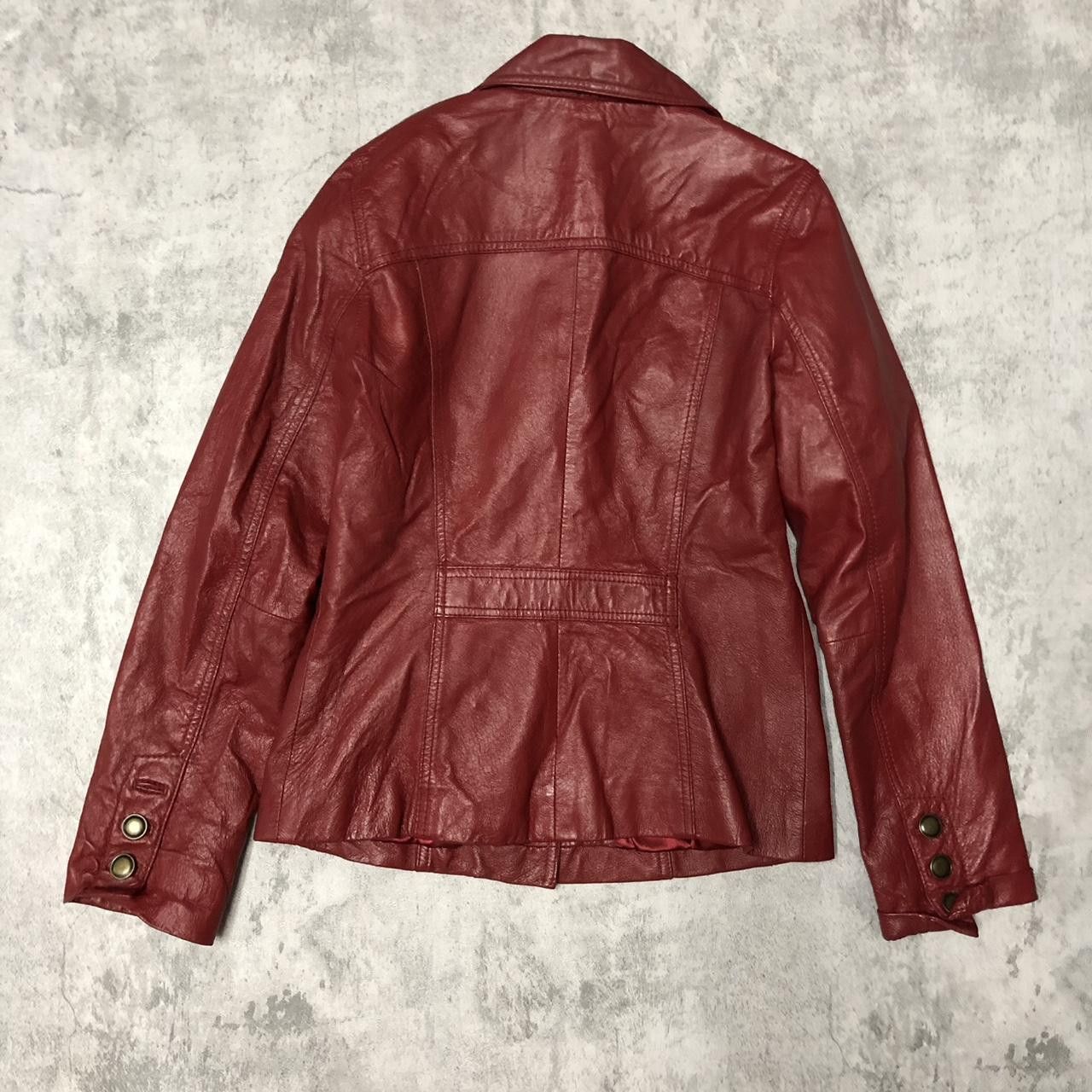 Other Red faux leather jacket with a punk vibe #fauxleatherjacket Size ONE SIZE - 6 Thumbnail