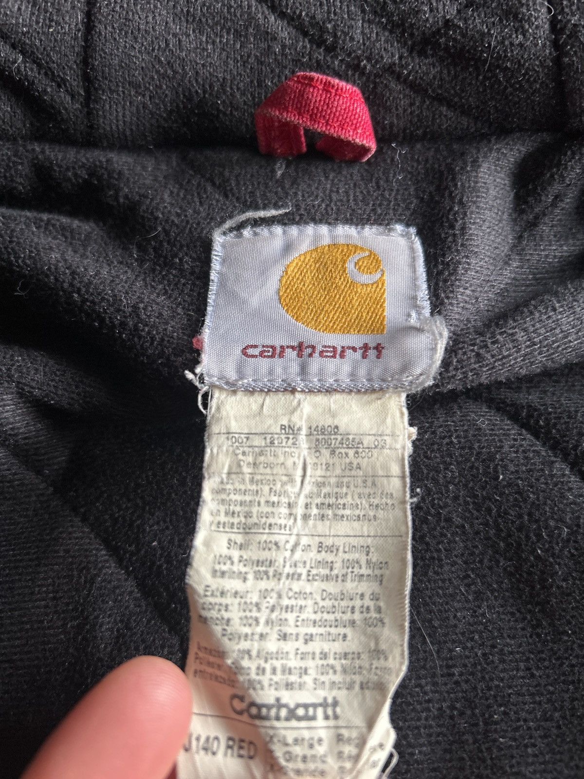 Carhartt Carhartt jacket red Size US XL / EU 56 / 4 - 7 Thumbnail