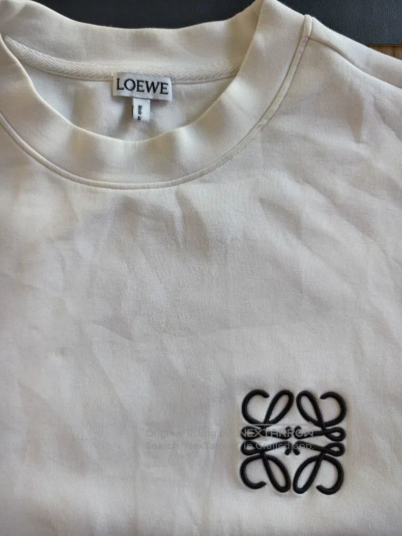 Loewe Loewe White Short Sleeve T-Shirt with Classic Anagram Embr Size US XXL / EU 58 / 5 - 2 Thumbnail