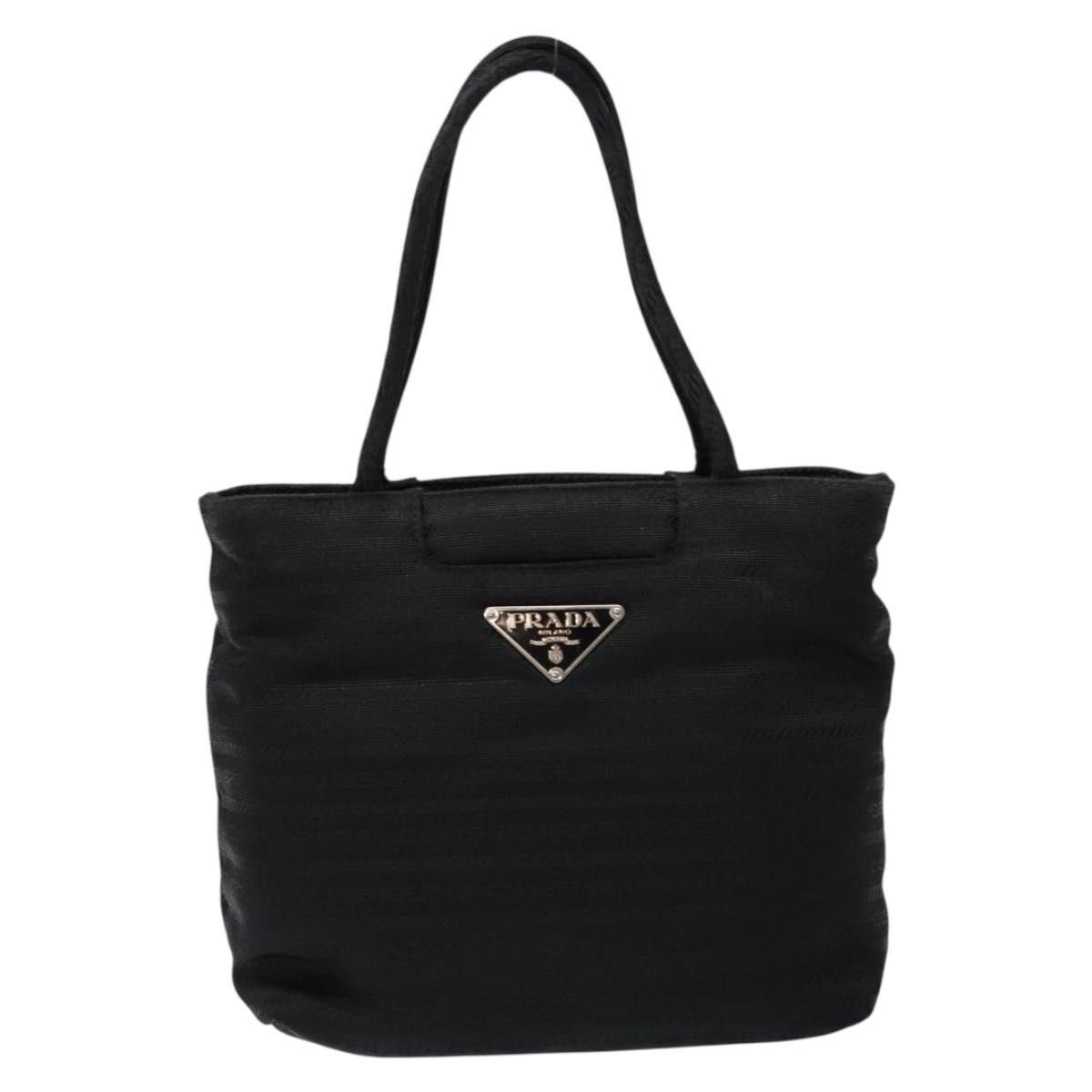 Prada Prada Vintage Zip Handbag Tessuto Size ONE SIZE - 1 Thumbnail