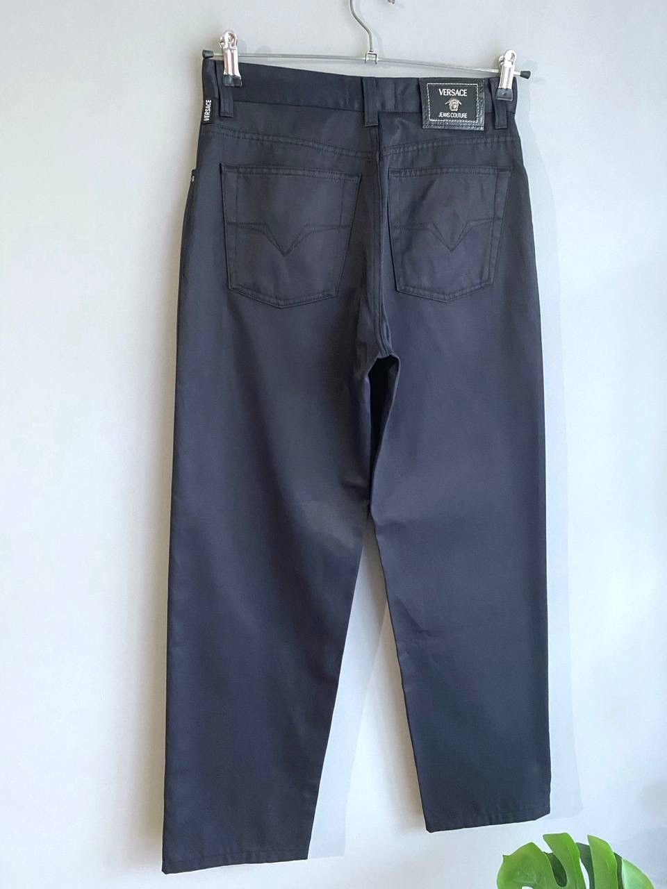 Versace Jeans Couture Vintage Versace Jeans Couture Men's Wide Leg Jeans, W29 L30 Size US 29 - 5 Thumbnail