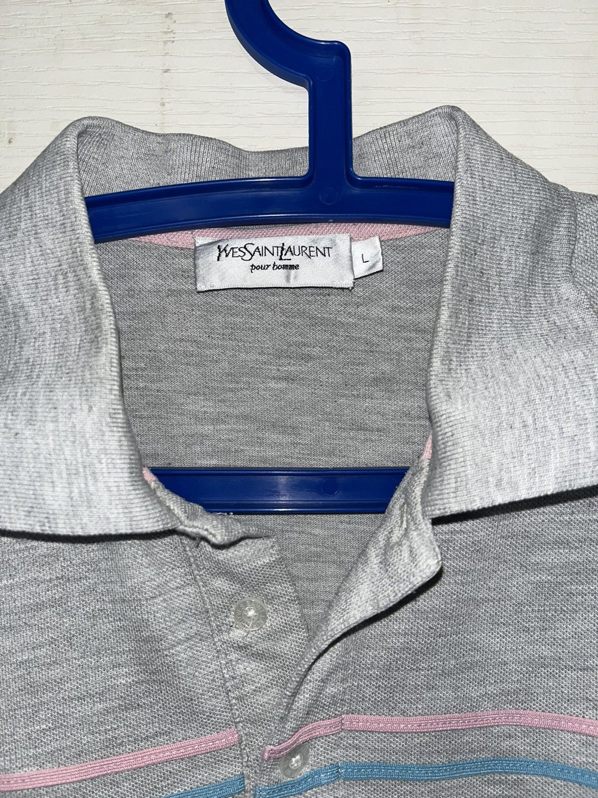 Yves Saint Laurent YSL polo size L Size US L / EU 52-54 / 3 - 2 Thumbnail