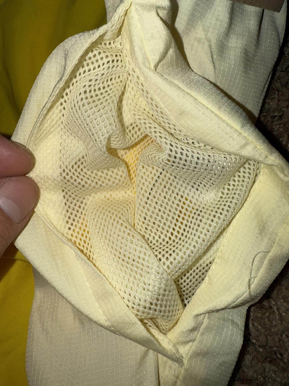 Nike Nike Men’s Icon 6" Yellow Woven Basketball Shorts Sample Size US 32 / EU 48 - 2 Thumbnail