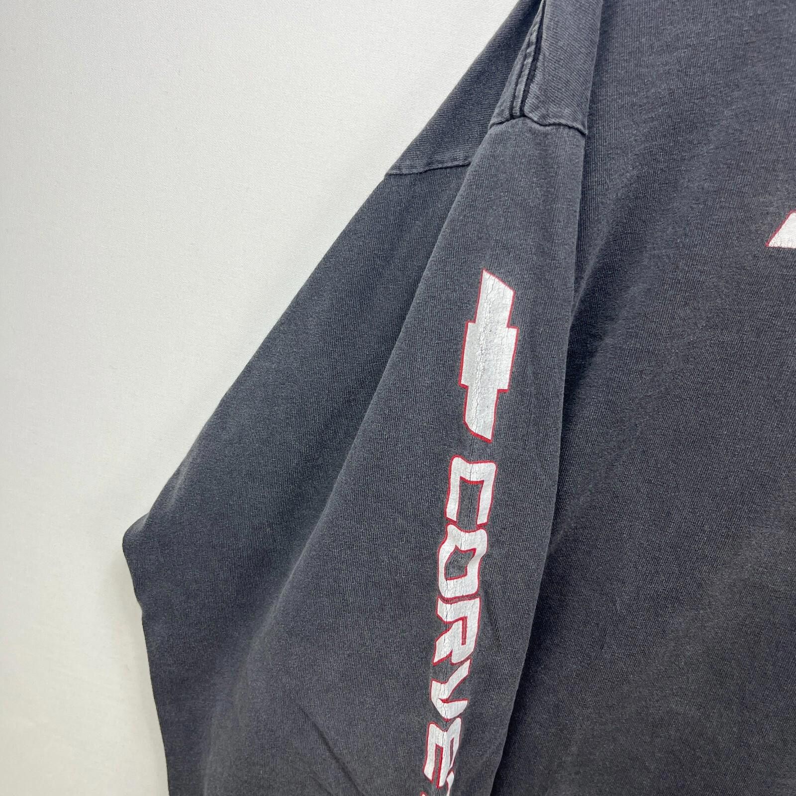Colette Vintage Corvette Faded Black Car Racing Shirt XXL Size US XXL / EU 58 / 5 - 4 Thumbnail