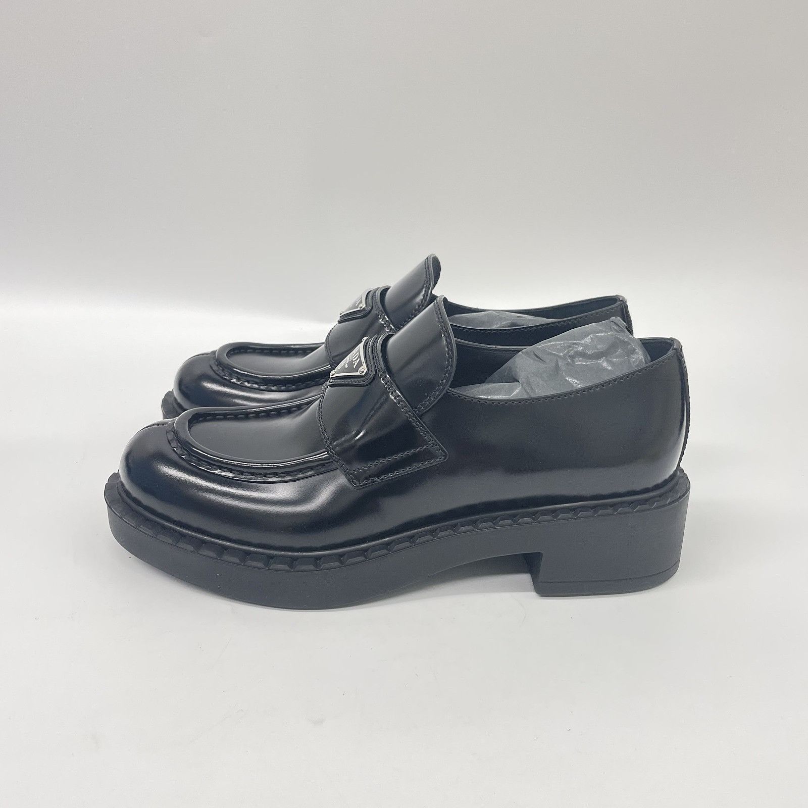 Prada Prada Chocolate Platform Loafers Size 37 Size US 7 / IT 37 - 1 Thumbnail
