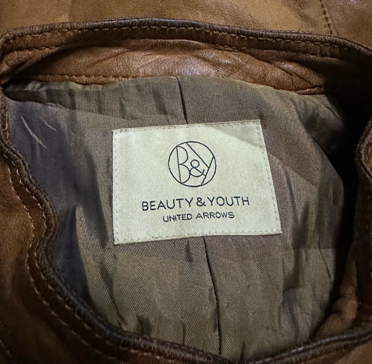United Arrows Beauty & youth leather jacket Size US S / EU 44-46 / 1 - 8 Thumbnail