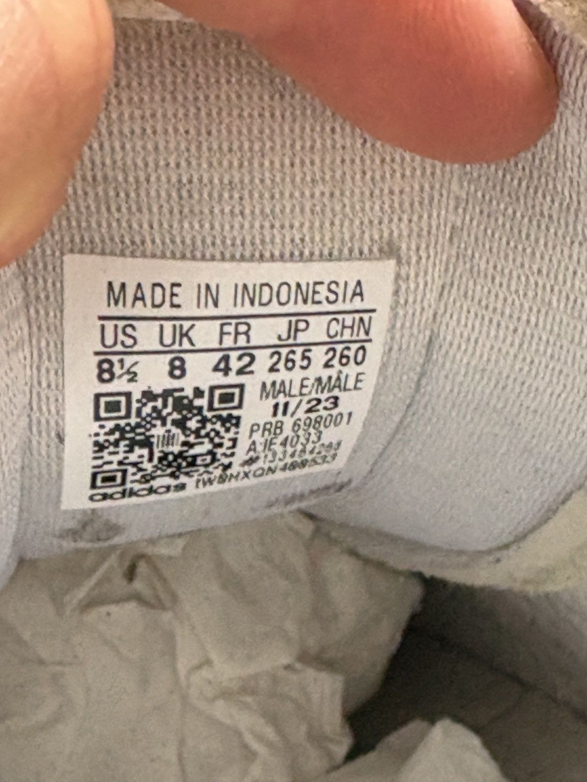 Adidas × Clarks × Ronnie Fieg Adidas x Kith x Clarks 8th Street Samba White Black Size 8.5 Size US 8.5 / EU 41-42 - 11 Thumbnail