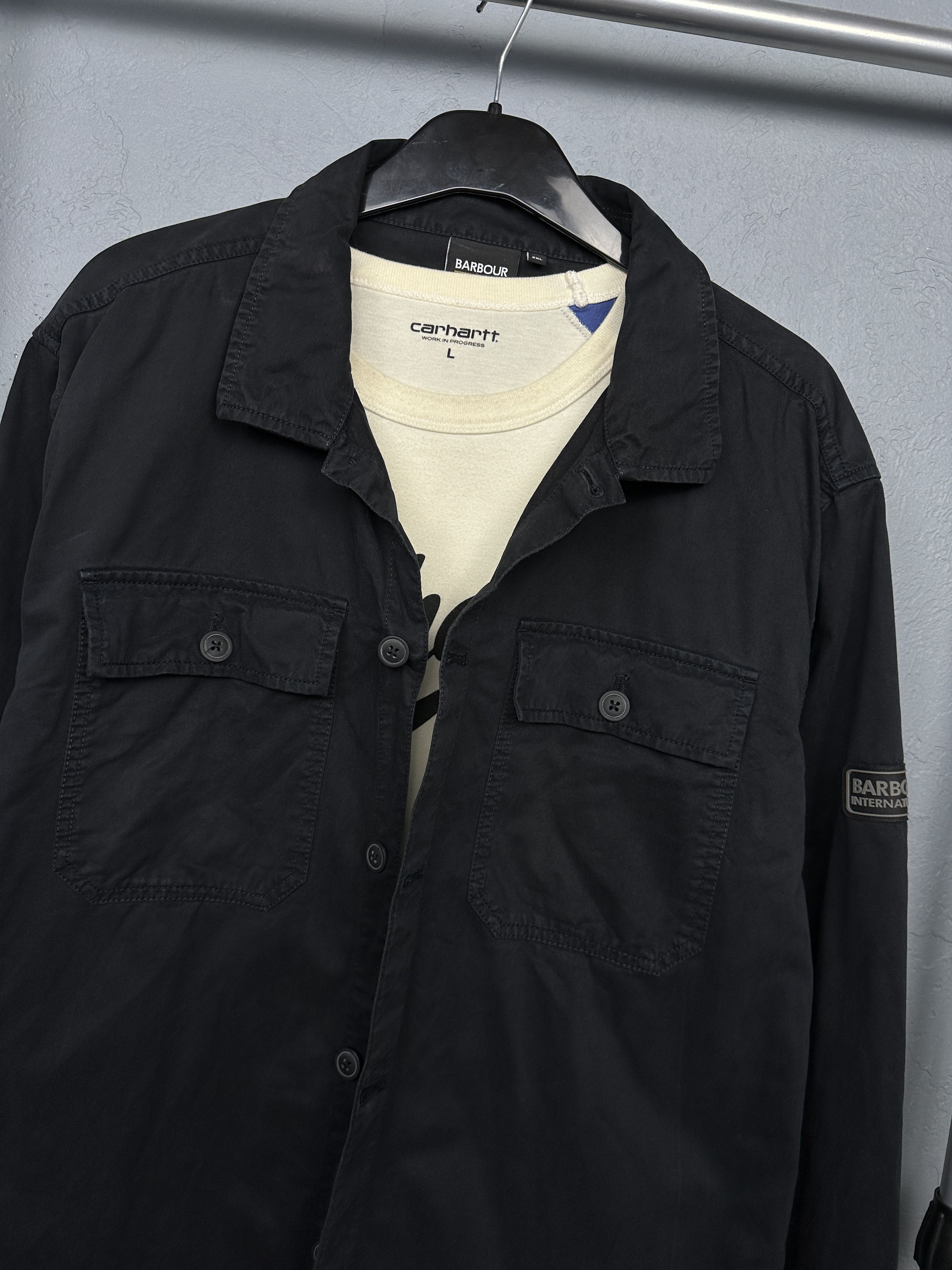 Barbour Barbour International Mens Overshirt Jacket Size US XXL / EU 58 / 5 - 2 Thumbnail