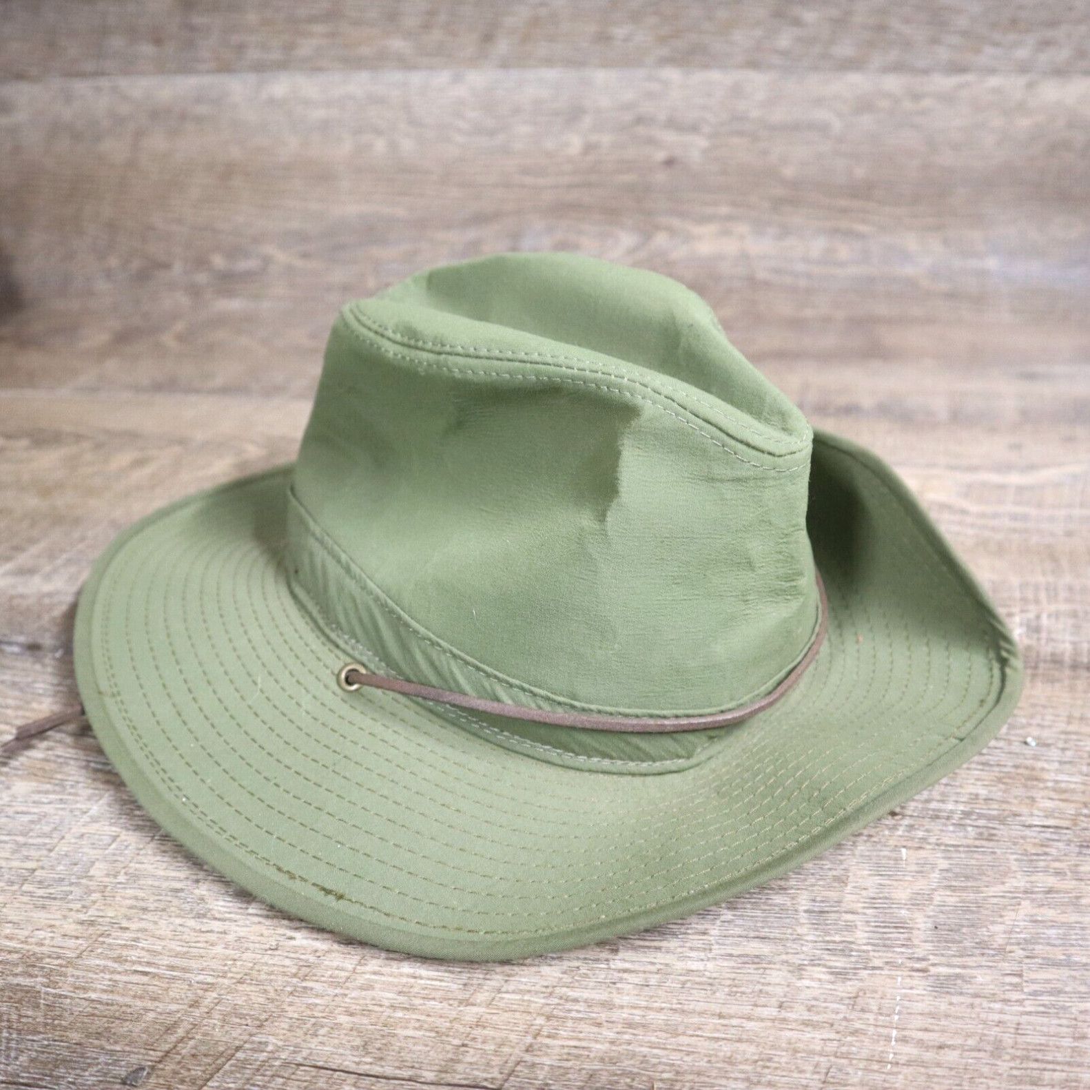 Olive RedHead Boonie Fishing Hat Olive Green 7.5" Large Size ONE SIZE - 2 Thumbnail
