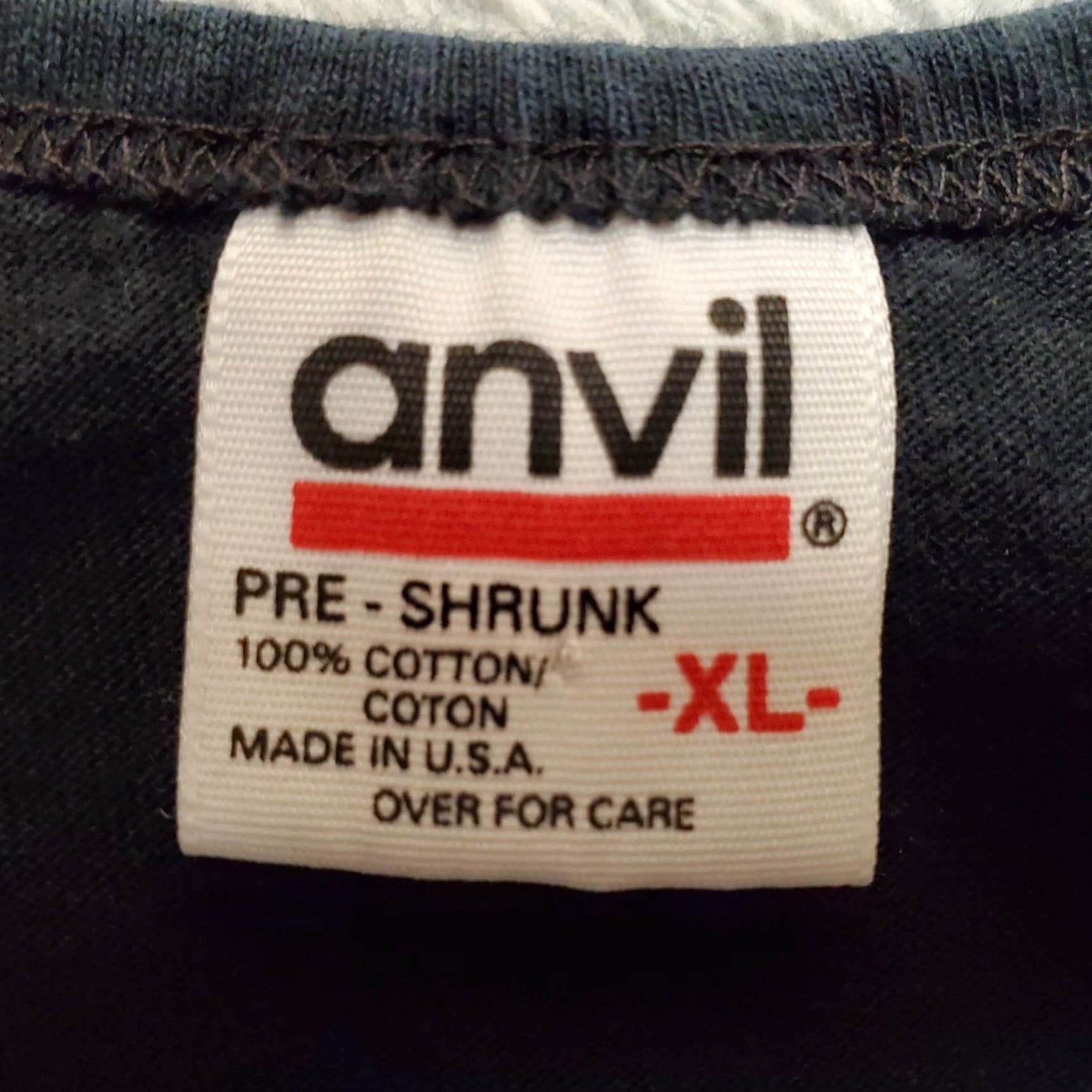 Anvil VINTAGE Hawaii Shirt Mens XL Black Tank Top Made in USA Oahu Molokai Nike Shirt Size US XL / EU 56 / 4 - 4 Thumbnail