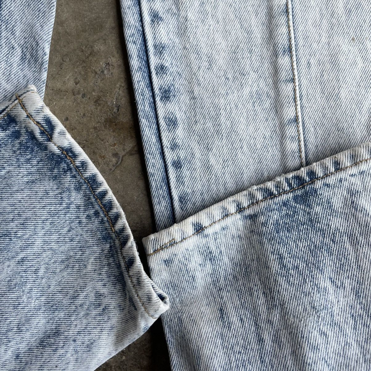 Big John 🔥80s Big John Blend Stoned Washed Distress Denim Jeans Size US 28 / EU 44 - 7 Thumbnail