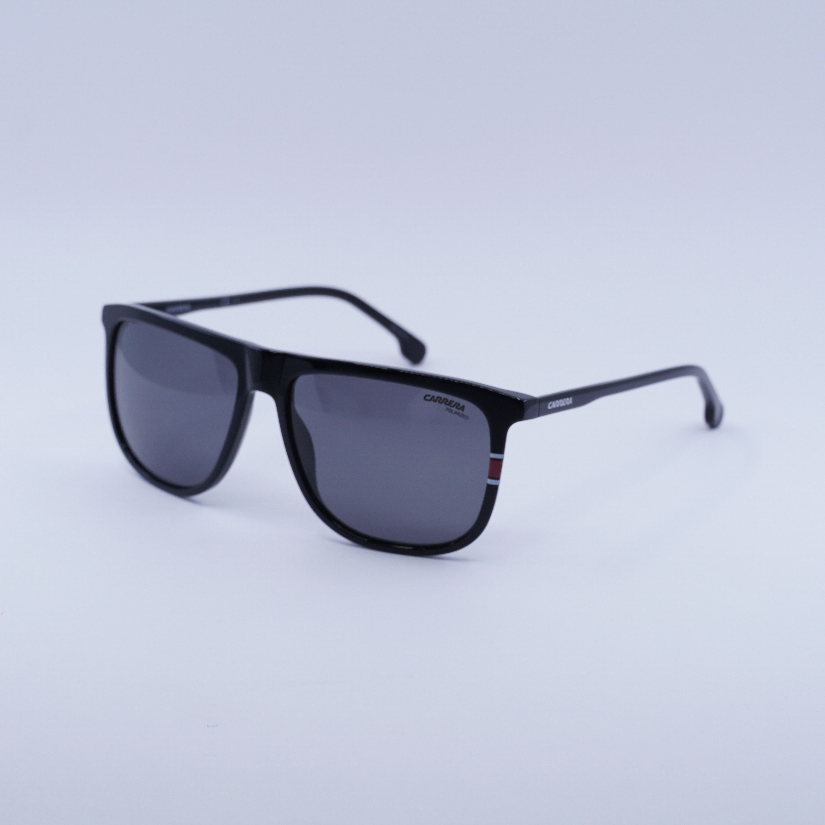 Carrera CARRERA 218/S 0807 M9 Sunglasses Black Square Frame Size ONE SIZE - 1 Thumbnail