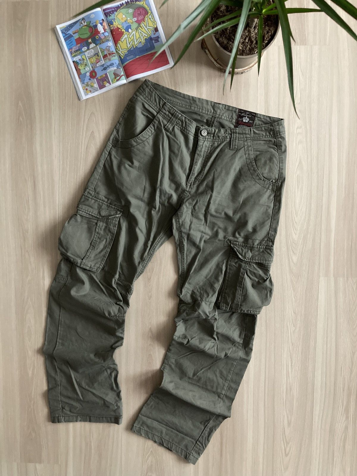 Vintage Vintage Cargo Military Pants Japanese Style 00s Size US 34 / EU 50 - 2 Thumbnail
