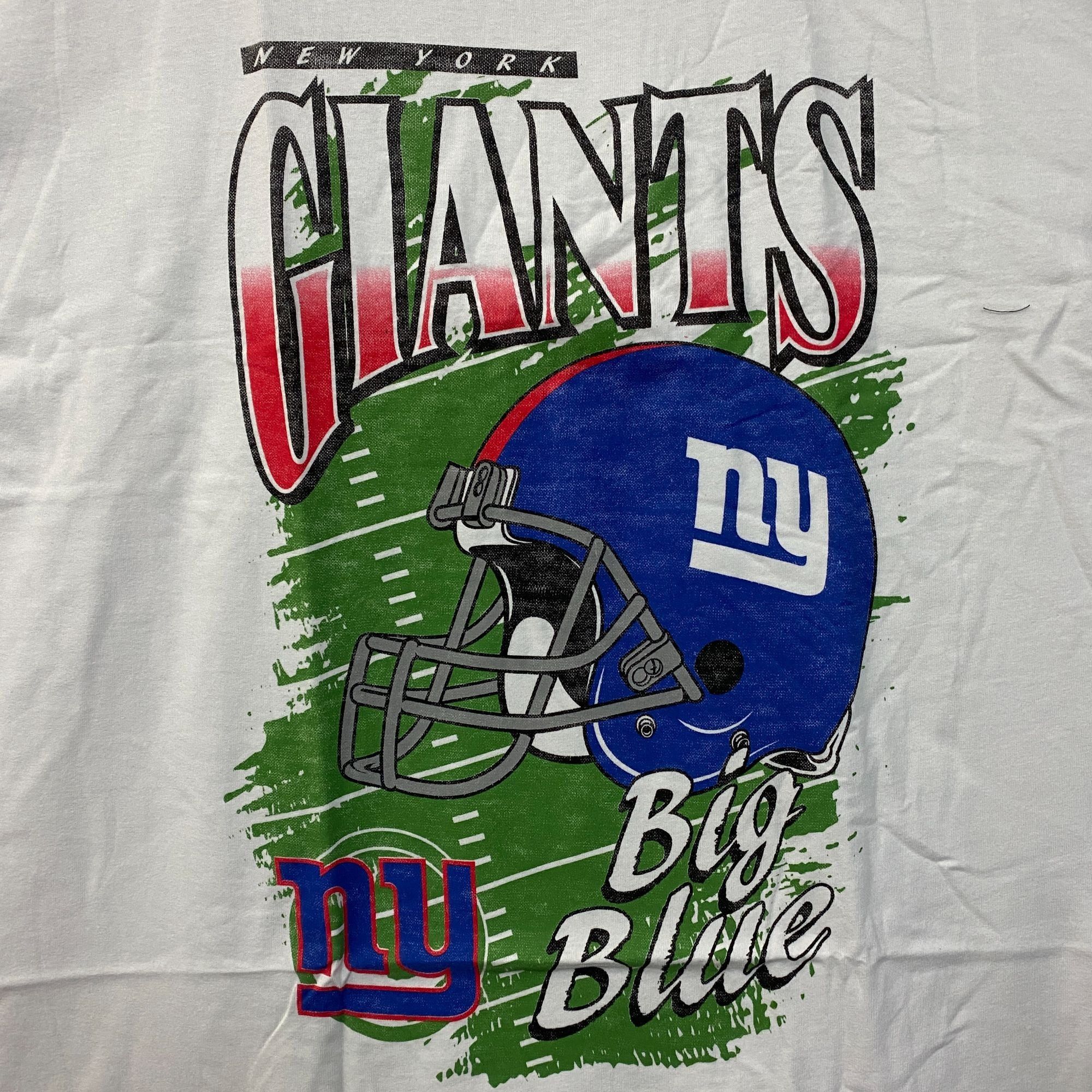 NFL Team Apparel NFL New York Giants Helmet Graphic T-Shirt 2XL Size US XXL / EU 58 / 5 - 2 Thumbnail