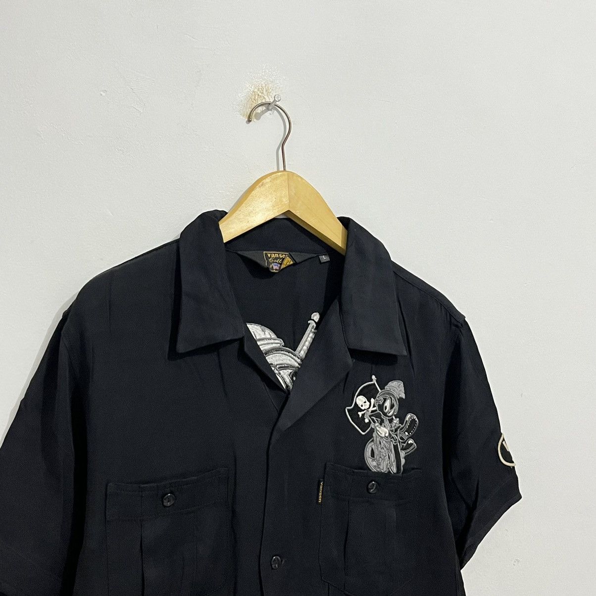 Vanson Leathers Vanson Leather Custom Design Rare Shirt Size US L / EU 52-54 / 3 - 6 Thumbnail