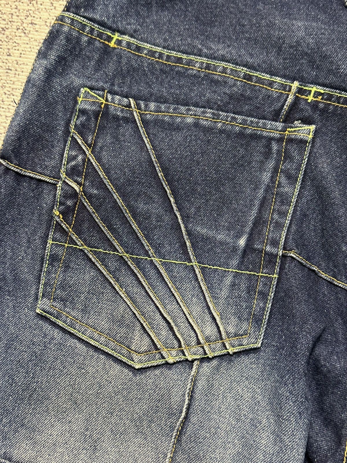 Kapital Japanese Brand Source Jeans Pachwork Denim Y2k Size US 31 - 13 Thumbnail