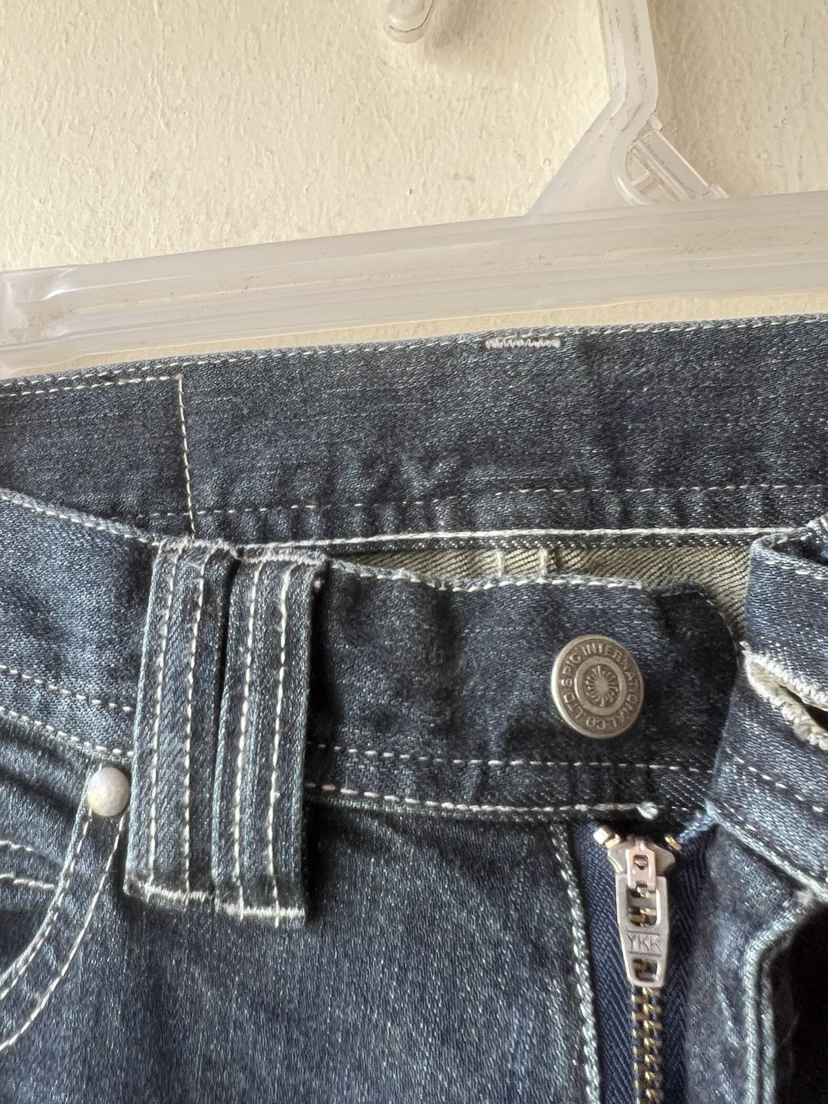 Tornado Mart Tornado Mart Embroidery Tribal Denim Super Flare Jeans Size US 30 / EU 46 - 10 Thumbnail